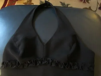 $19.32 • Buy Amanda Smith Petite Black Dress - 2P - Halter Neckline, Lined