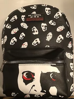 Exorcist Mini Backpack Bioworld Hot Topic NWT Pazuzu Horror Halloween • $94.20