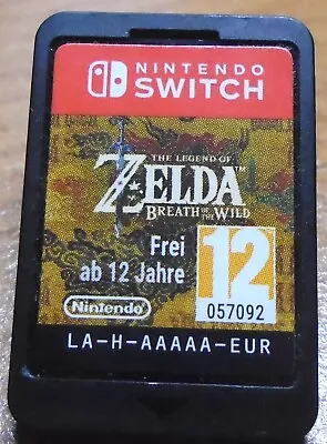 The Legend Of Zelda: Breath Of The Wild Nintendo Switch Game Cartridge Only • £29.89