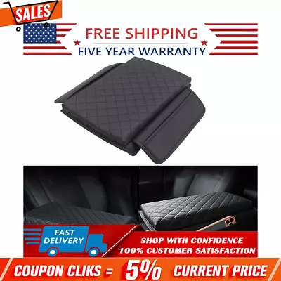Auto Accessories Auto Armrest Cushion Cover Center Console Box Pad Protector • $13.99