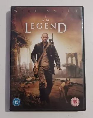 I Am Legend DVD Region 2 VGC Sci-Fi Horror Will Smith Free Postage  • $7.95