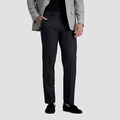 Haggar H26 Men's Premium Stretch Signature Straight Suit Pants - Black 40x30 • $18.99