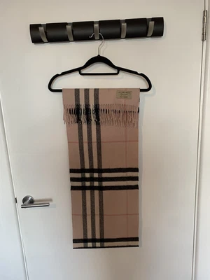 £85 • Buy Burberry Scarf Cashmere Pink - Used But In Good Condition. RRP: £370