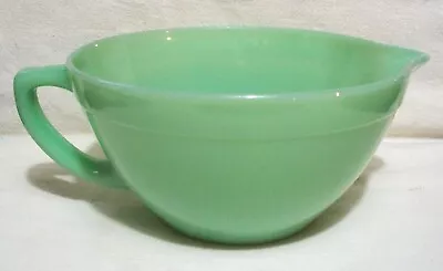 Vintage Fire King Jadite Green Batter Bowl • $25