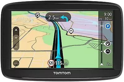 TomTom Car Sat Nav Start 52 Lite 5 Inch With EU Maps Integrated Reversible • £97.77