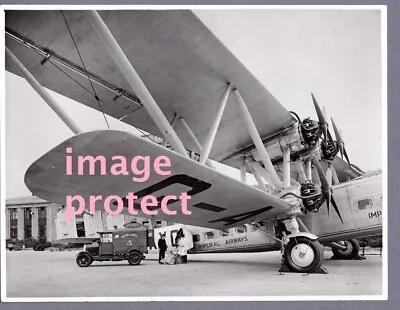 IMPERIAL AIRWAYS - Handley Page HP42  At Croydon Airport London In 1931 • £5