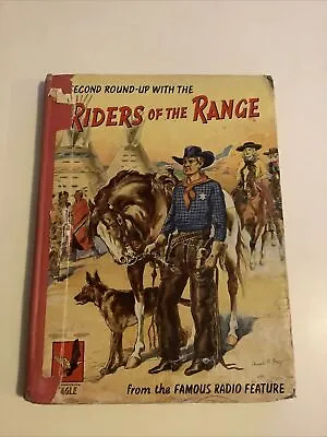 Riders Of The Range Annual Second Round Up Vintage Eagle Hardback Book 1950's • £4.50