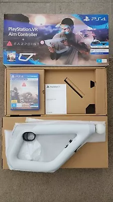 PlayStation VR Aim Controller + Farpoint (PlayStation 4) - Boxed - Game Unopened • $249