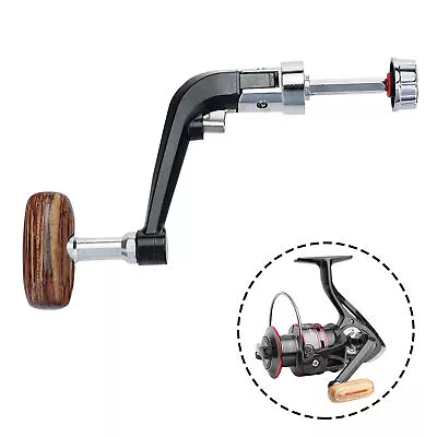 Rotary Fishing  Reel Handle With Screw Caps Foldable  B1W8 • $6.23