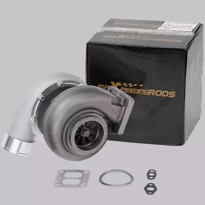 GT45 V-Band T4 Turbo Turbocharger Huge 600+HP Boost A/R 1.05 / 0.66 Oil Cooled • $269.18