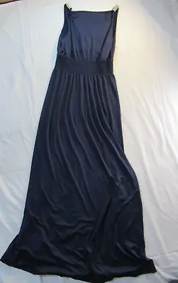 Size L - Navy Blue- Sleeveless T'Shirt Maxi Dress -Summer • £5.99