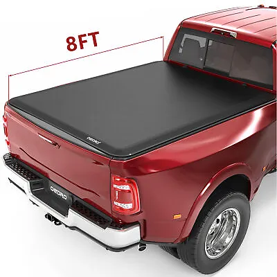 8FT Roll Up Truck Bed Tonneau Cover For 1999-2024 Ford F-250 F-350 Super Duty • $169.99