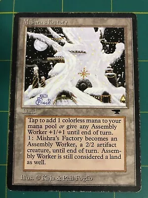 Mishra's Factory Winter Antiquities MP. Magic The Gathering MTG • $299.95