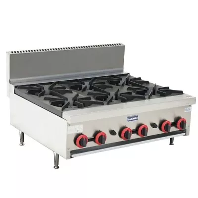 Gasmax LPG Gas Six Burner Hob With Flame Failure Cooktop Range RB-6ELPG • $2290