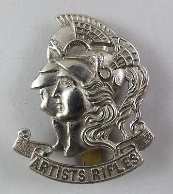 Military Cap Badge 28th Battalion London Regiment Artists Rifles British Army • £5.50