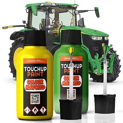 John Deere Green / Yellow Touch Up Paint 30ml Direct Gloss Tractor Mower Wheels • £6.50