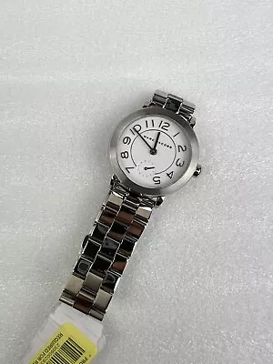 Brand New/no Battery/no Box Marc Jacobs Silver Riley 36mm Watch MJ3469 • $65