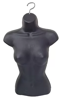 Female Hanging Mannequin Half Body Form Bust Shop Display 3Qtr • £12.49