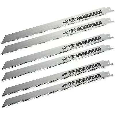 6 Stainless Steel Reciprocating Saw Blades For Frozen Meat 12  3TPI/8TPI/10TPI • $22.99
