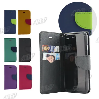 $4.49 • Buy Wallet Gel Flip Case Cover For IPhone 8 7 6S Plus 6 5 5C OZ