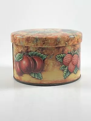 Vintage Fruit Tin Design By Daher Decorated Ware Made In England #11101 • $11