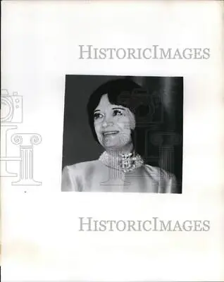 1970 Press Photo Former Actress Pola Negri - Pip12470 • $10