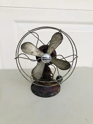 Vintage Challenge Industrial Metal Desk Table Fan • $75