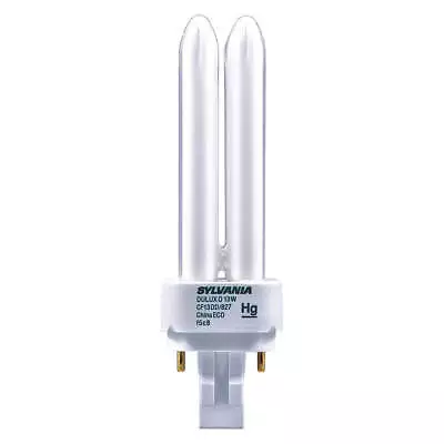 SYLVANIA CF18DD/E/827/ECO Plug-In CFL Bulb18W1150 Lm2700K PK 50 • $238.50