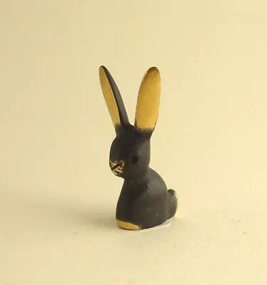 Walter BOSSE Vienna Sweet Sitting RABBIT Hagenauer Bronze Era Patinated Brass • $49.99