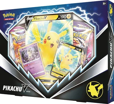 $18.04 • Buy Pokemon Pikachu V Box 4 Booster Pack Promo Set Sealed 2022 Brilliant Stars