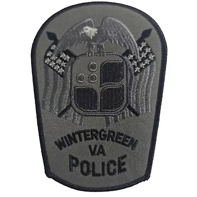$6.75 • Buy WINTERGREEN VIRGINIA VA POLICE DEPT SHOULDER PATCH Embroidered Iron Sew On