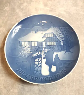 B & G Bing & Grondahl Copenhagen  Country Christmas  Plate 1973 • $11.99