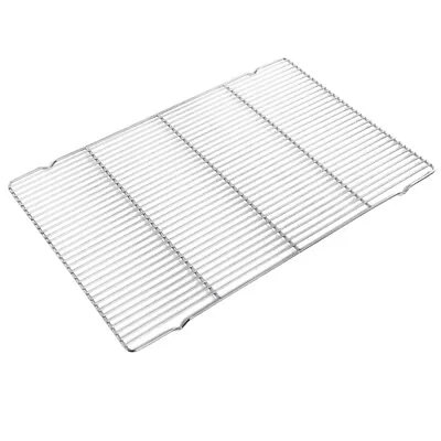 Griddle plate for barbecue Outdoor Bbq Grill Basket Stainless Steel Grill Mesh • £31.75