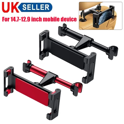 £8.99 • Buy Car Back Seat Headrest Tablet Mount Holder For12.9-14.7'' IPad Tablet Adjustable