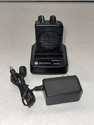 Motorola Minitor V Fire Ems Pager W/ Charging Base- As Is/ For Parts • $60