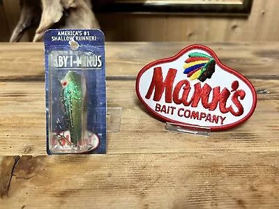 Vintage Tom Mann’s Baby 1 Minus Color CGBB Bass Fishing Lure • $29.99