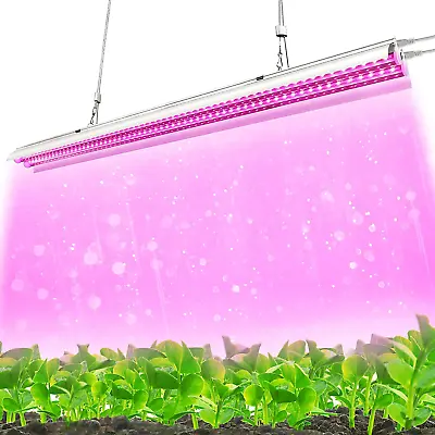 Monios-L Grow Light LED Plant Light For Indoor Plants Full Spectrum T5 4FT 60W • $48.95