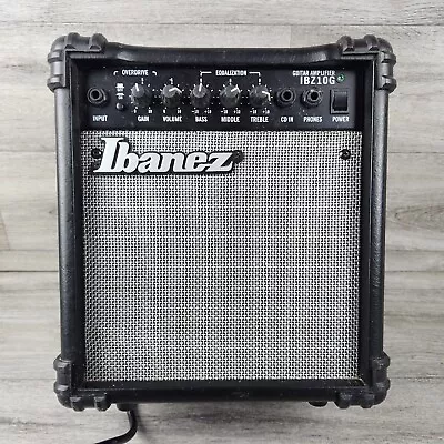 Ibanez IBZ10G Guitar Amplifier Practice Amp 10 Watt Black Works • $31.97