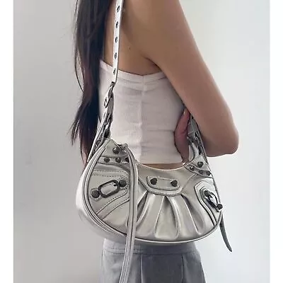 Mossimo Silver Mini Shoulder Bag Purse Y2K Party  • $25