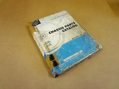 ORIGINAL 1955 1956 1957 1958 Studebaker Packard Chassis Parts Catalog Manual • $19.99