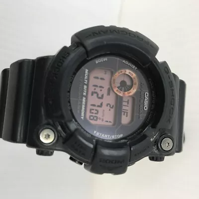 Casio G-Shock Frogman GW200MS Dark Gray Titanium Men's Divers Watch 220M • £198.39