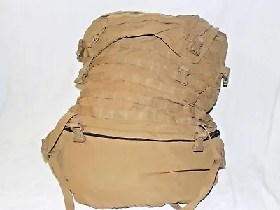 USMC FILBE Main Pack Only No Frame Ruck Sack Coyote Brown Bucket Bag MOLLE PALS • $12.45