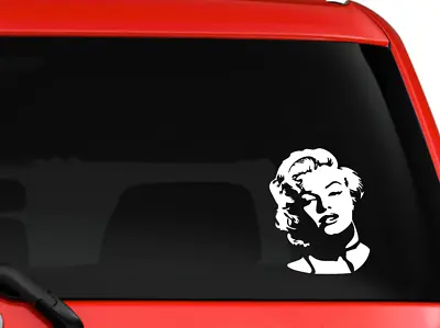 Marilyn Monroe Looks Decal Sticker For Car SUV Window Laptop Window MAC 6  White • $8.99