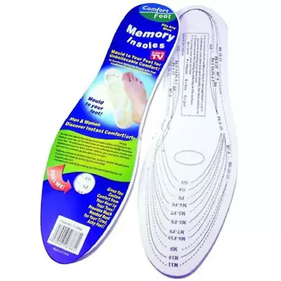 Memory Foam Work Shoe Insert Insoles Comfort Pain Relief Worksites Boot (2 PACK) • $9.98