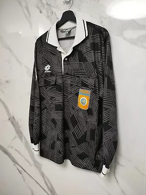 Rare Match Worn Knvb Holland Referee Shirt Lotto 90s • $98.22