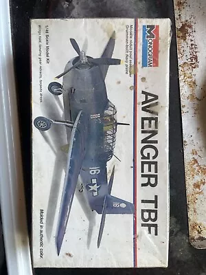 1/48 Scale Scale Model Kit Monogram Avenger TBF • $15.95