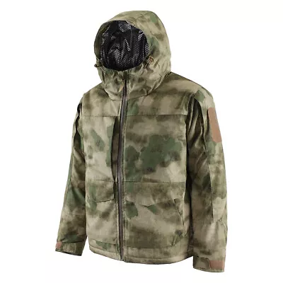 Outdoor Windproof Men's Military Tactical Jacket Winter Casual Camouflage Hooded • $86.45