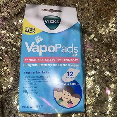 Vicks VapoPads Refills 8hrs 12scent Pads • $15.30