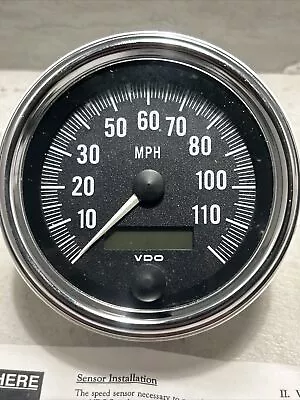 VDO 120 MPH Automotive Speedometer 3-3/8  • $129