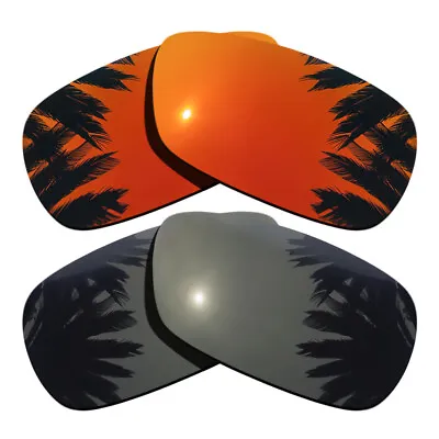 Black&Orange Red Polarized Replacement Lenses For-Oakley Crosshair 2.0 • $29.69